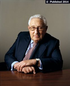 Henry Kissinger&rsquo;s &lsquo;World Order&rsquo; - The New York Times