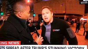 Donald Trump Election Protest: Bro Dude's Epic Live TV Meltdown on CNN - YouTube