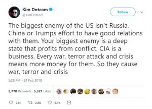 There is a Civil War going on in America. Who is awake enough to see it? Kim Dotcom. - conspiracy