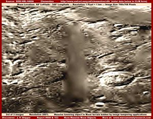 Anomalies on the Moon and Mars, Look at them and then make up your mind. - conspiracy