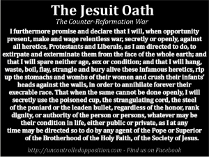 Famous Warning Quotes on the Evil of Jesuits  TABU; Towards A Better Understanding