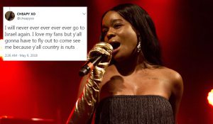 'Y'all country is nuts': Citing racism, U.S. rapper Azealia Banks vows to 'never ever ever' visit Israel again - Israel News - Haaretz.com