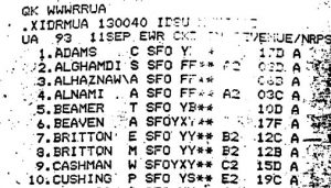 9/11 Hijackers Not on Flight Manifests?  Foreign Policy Journal