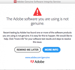 How to disable the Adobe Genuine Integrity Service? : Piracy