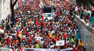 Venezuelans March To Celebrate Victory Over Electric Sabotage  News  teleSUR English