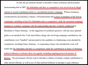 NXIVM Court Filing: Prosecutors Have Evidence Of Illegal Clinton Campaign Contributions For "Political Influence" - conspiracy