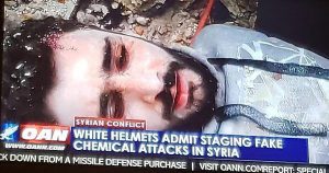 Don't know if this was reported, but OAN is covering the White Helmets FF. - conspiracy