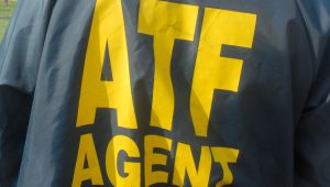 ATF agents looking for guns and Glock parts stolen and sold by guard