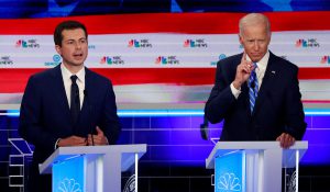 Biden, Buttigieg and Booker confronted by Jewish anti-occupation activists - U.S. News - Haaretz.com