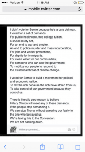 Seth Rich manifesto from his now confirmed Twitter account. The last paragraph! : conspiracy