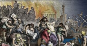 The Jan 6 "Capital Riot" was an occult re-enactment of the sack of Rome in 455 AD, which marked the "beginning of the end" of the Western Roman empire. : conspiracy