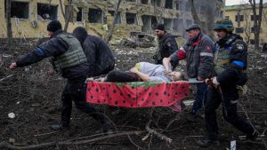 Photos: Maternity hospital bombed in Ukraine