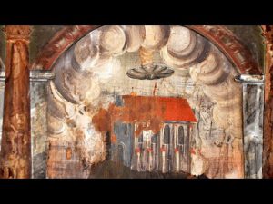 UFO Painted In An 800-year-old Church in Sighișoara. How is that possible? - YouTube