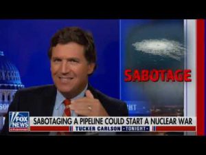 I don't watch Tucker Carlson, but he sums up the Nordstream situation quite well here. It's clear officials had plans to do this for some time based on their own words.: conspiracy